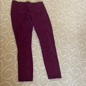Women's Wine color Leggings